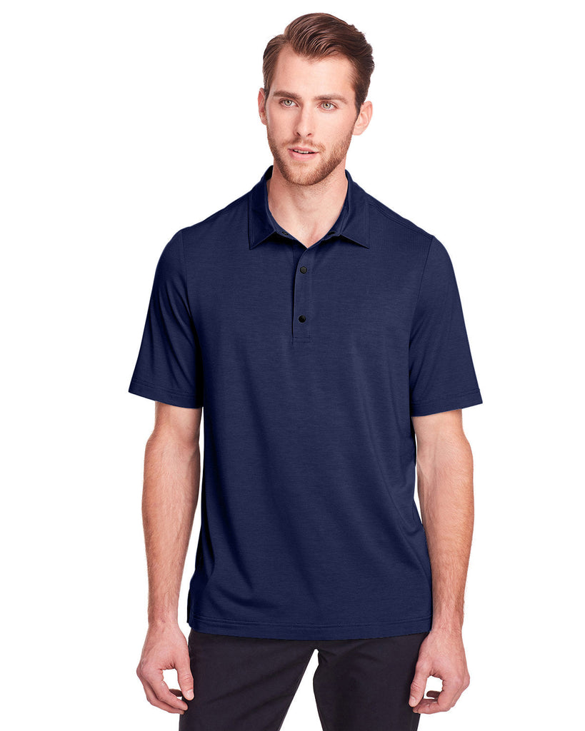 North End-NE100-Mens Jaq Snap-Up Stretch Performance Polo-CLASSIC NAVY