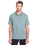 North End-NE100-Mens Jaq Snap-Up Stretch Performance Polo-OPAL BLUE