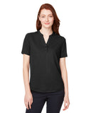 North End-NE102W-Ladies Replay Recycled Polo-BLACK