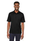 North End-NE102-Mens Replay Recycled Polo-BLACK
