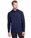 North End-NE400-Mens Jaq Snap-Up Stretch Performance Pullover-CLASSIC NAVY