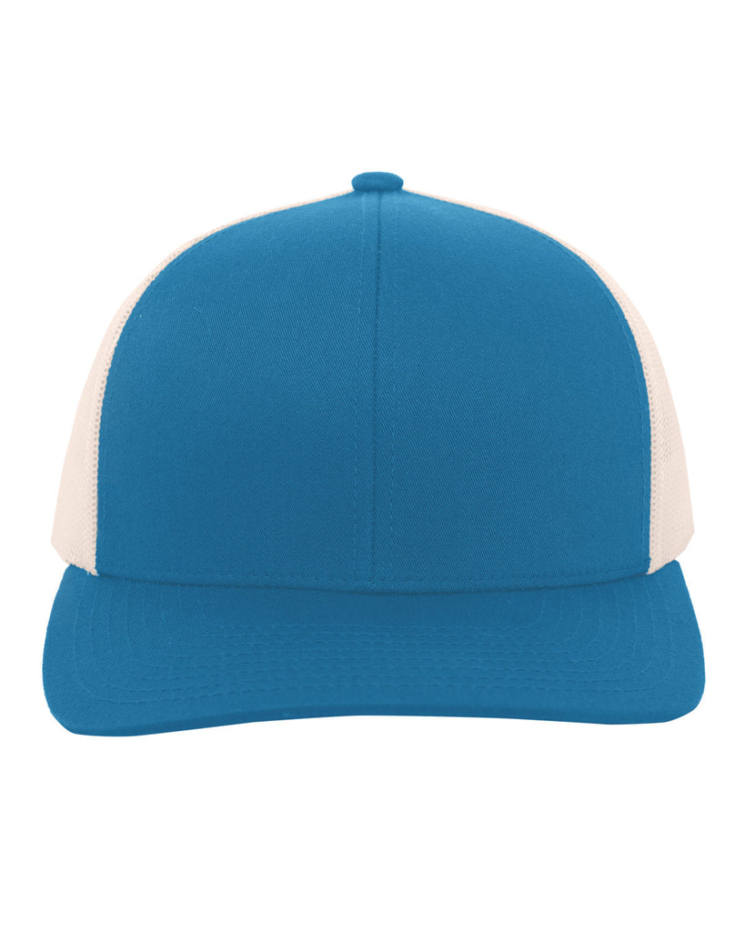 Pacific Headwear-104C-Trucker Snapback Hat-PAN TL/ BEIGE