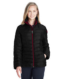 Spyder-187336-Ladies Supreme Insulated Puffer Jacket-BLACK/ RED