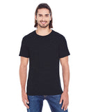 Threadfast Apparel-103A-Mens Triblend Fleck Short-Sleeve T-Shirt-BLACK FLECK