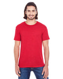 Threadfast Apparel-103A-Mens Triblend Fleck Short-Sleeve T-Shirt-RED FLECK