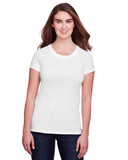 Threadfast Apparel-202A-Ladies Triblend Short-Sleeve T-Shirt-SOLID WHT TRBLND