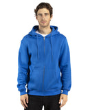 Threadfast Apparel-320Z-Unisex Ultimate Fleece Full-Zip Hooded Sweatshirt-ROYAL