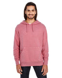 Threadfast Apparel-321H-Unisex Triblend French Terry Hoodie-CARDINAL HEATHER