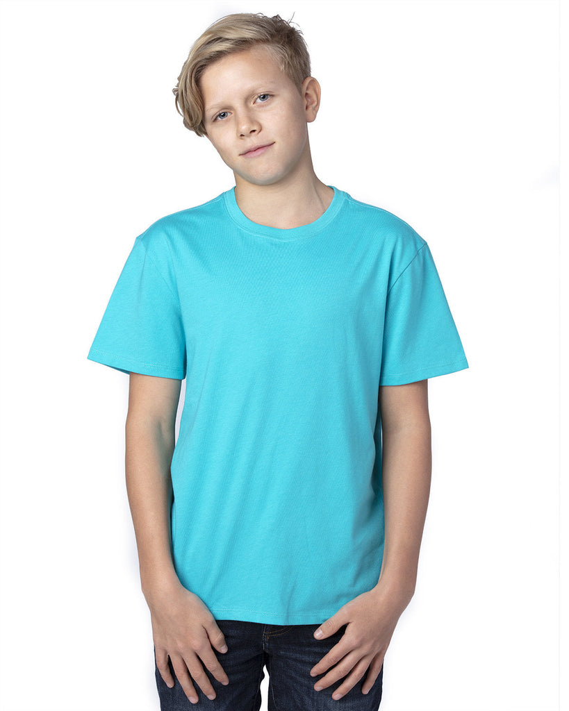 Threadfast Apparel-600A-Youth Ultimate T-Shirt-PACIFIC BLUE