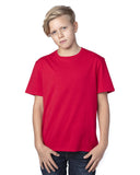 Threadfast Apparel-600A-Youth Ultimate T-Shirt-RED