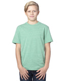 Threadfast Apparel-602A-Youth Triblend T-Shirt-GREEN TRIBLEND