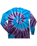 Tie-Dye-CD2000-Adult 5.4 oz. 100% Cotton Long-Sleeve T-Shirt-BARBADOS