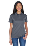 UltraClub-8404-Ladies Cool & Dry Sport Polo-CHARCOAL