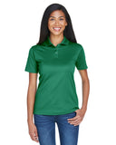 UltraClub-8404-Ladies Cool & Dry Sport Polo-FOREST GREEN