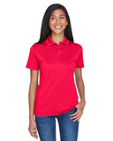 UltraClub-8404-Ladies Cool & Dry Sport Polo-RED