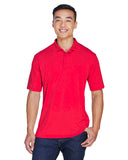UltraClub-8405T-Mens Tall Cool & Dry Sport Polo-RED