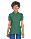 UltraClub-8414-Ladies Cool & Dry Elite Performance Polo-FOREST GREEN