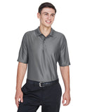 UltraClub-8415T-Mens Tall Cool & Dry Elite Performance Polo-CHARCOAL