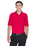 UltraClub-8415T-Mens Tall Cool & Dry Elite Performance Polo-RED