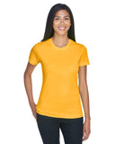 UltraClub-8620L-Ladies Cool & Dry Basic Performance T-Shirt-GOLD