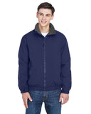 UltraClub-8921-Adult Adventure All-Weather Jacket-NAVY/ CHARCOAL