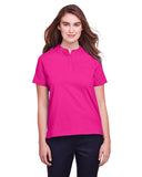UltraClub-UC105W-Ladies Lakeshore Stretch Cotton Performance Polo-HELICONIA