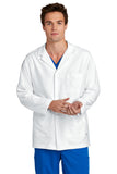 Wonderwink WW5072 Men's Consultation Lab Coat-White