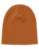 Yupoong-1500-Adult Knit Beanie-CARAMEL