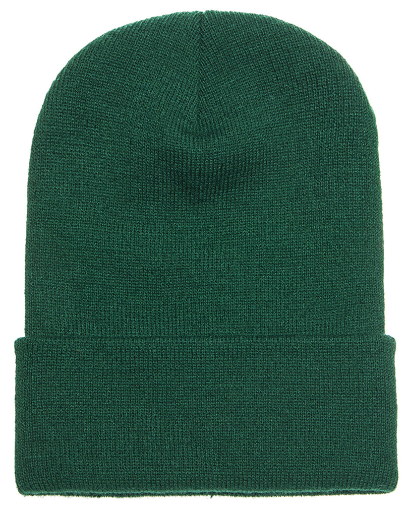 Yupoong-1501-Adult Cuffed Knit Beanie-SPRUCE