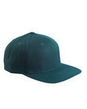 Yupoong-6089-Adult 6-Panel Structured Flat Visor Classic Snapback-SPRUCE