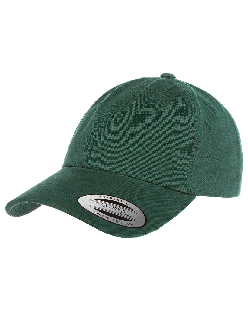 Yupoong-6245CM-Adult Low-Profile Cotton Twill Dad Cap-SPRUCE
