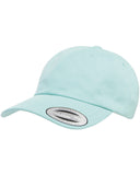 Yupoong-6245PT-Adult Peached Cotton Twill Dad Cap-DIAMOND BLUE