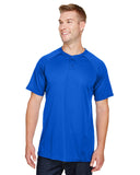 Augusta Sportswear-AG1565-Attain 2 Button Baseball Jersey -ROYAL