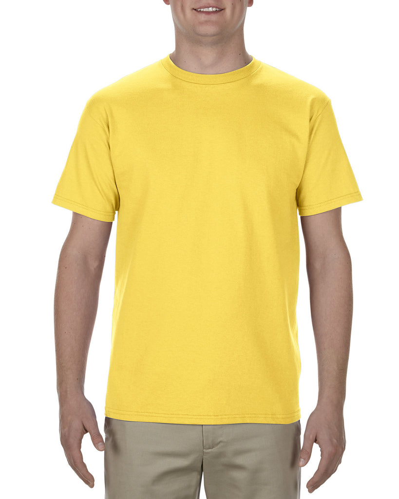 American Apparel-AL1701-Soft Spun Cotton T Shirt-YELLOW