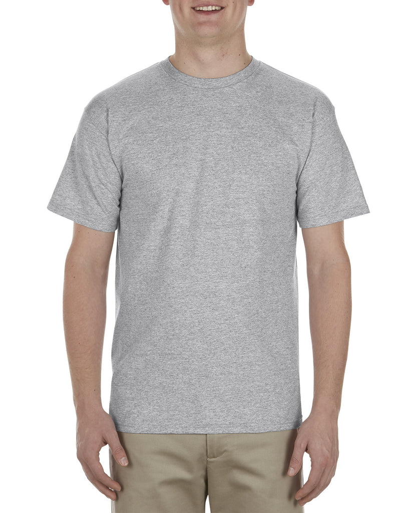 American Apparel-AL1701-Soft Spun Cotton T Shirt-HEATHER GREY