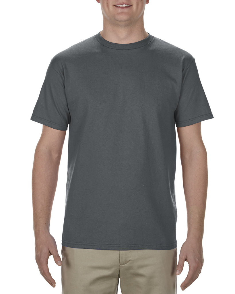 American Apparel-AL1701-Soft Spun Cotton T Shirt-CHARCOAL