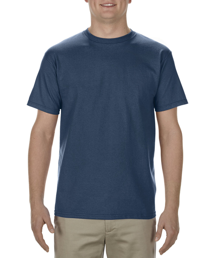 American Apparel-AL1701-Soft Spun Cotton T Shirt-HARBOR BLUE