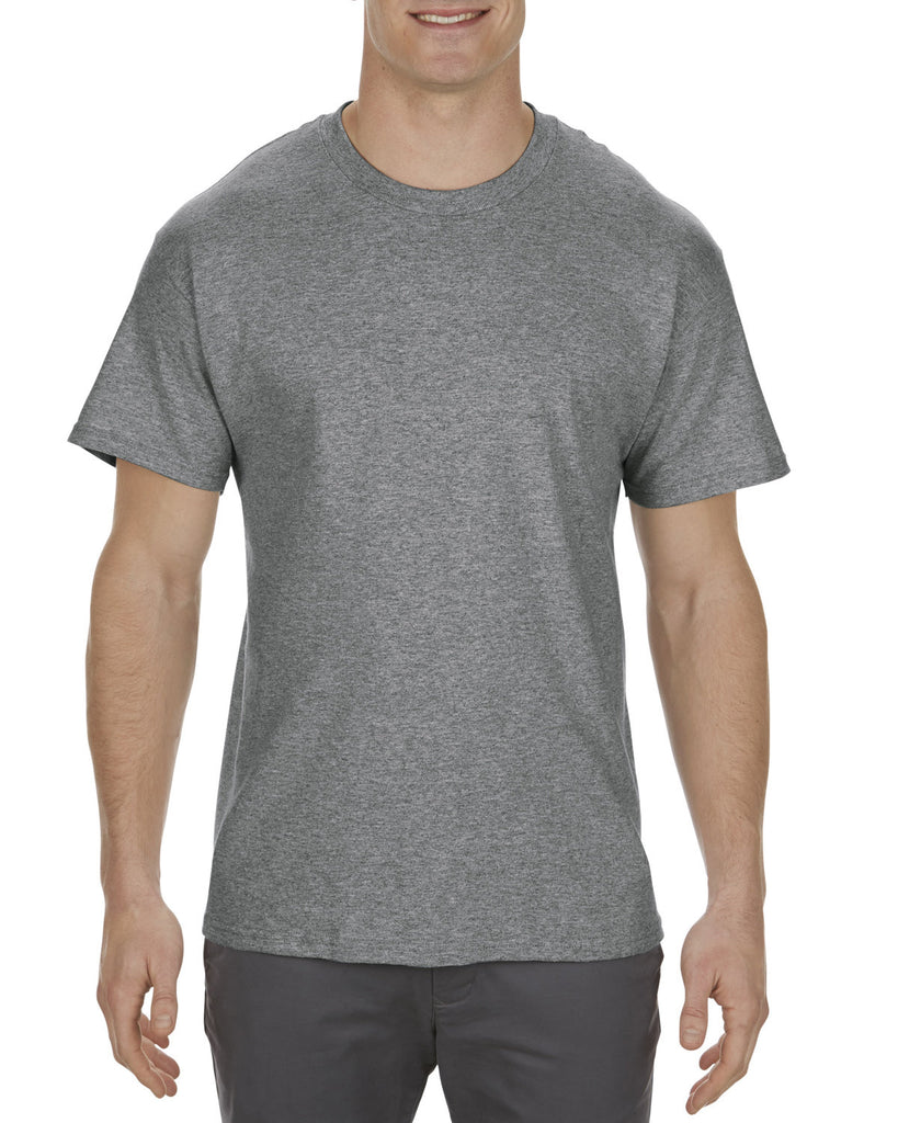 Alstyle-AL1901-100% Cotton T Shirt-GRAPHITE HEATHER