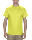 Alstyle-AL1901-100% Cotton T Shirt-SAFETY GREEN