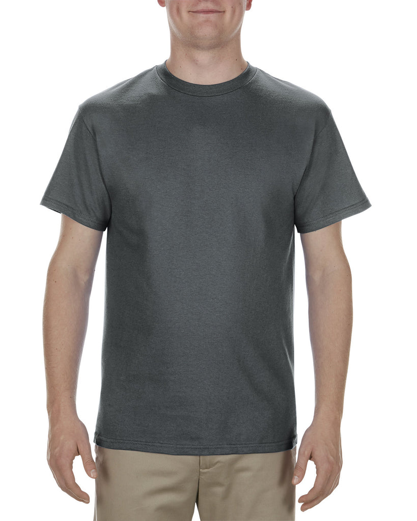 Alstyle-AL1901-100% Cotton T Shirt-CHARCOAL