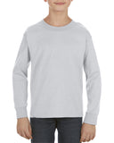 Alstyle-AL3384-100% Cotton Long Sleeve T Shirt-SILVER