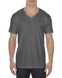Alstyle-AL5300-Ringspun Cotton V Neck T Shirt-CHARCOAL HEATHER