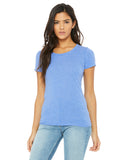 Bella + Canvas-B8413-Triblend Short Sleeve T Shirt-BLUE TRIBLEND