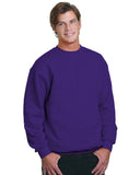 Bayside-BA1102-Heavyweight Crewneck Sweatshirt-PURPLE
