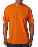 Bayside-BA1701-50/50 T Shirt-BRIGHT ORANGE