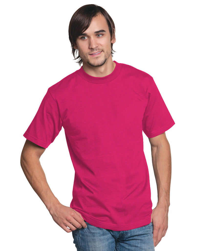 Bayside-BA2905-Union Made T Shirt-BRIGHT PINK