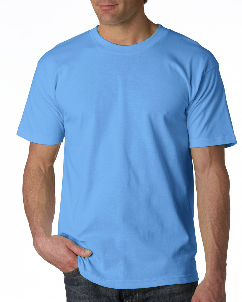 Bayside-BA2905-Union Made T Shirt-CAROLINA BLUE