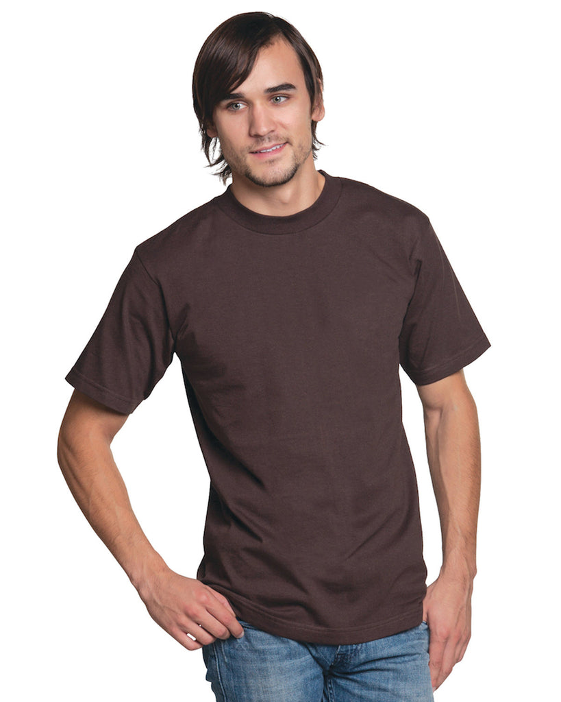 Bayside-BA2905-Union Made T Shirt-CHOCOLATE