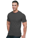 Bayside-BA3015-Union Made 6.1 Oz.Cotton Pocket T Shirt-CHARCOAL