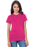 Bayside-BA3075-Union Made Cotton T Shirt-BRIGHT PINK